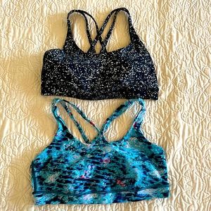 Lululemon set of 2 bras size 10